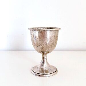 STERLING SILVER FOOTED GOBLET 4" TALL PK50
